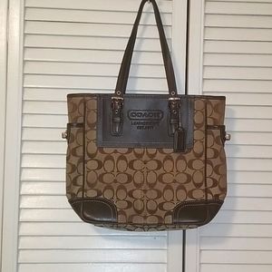 Coach signature bag
